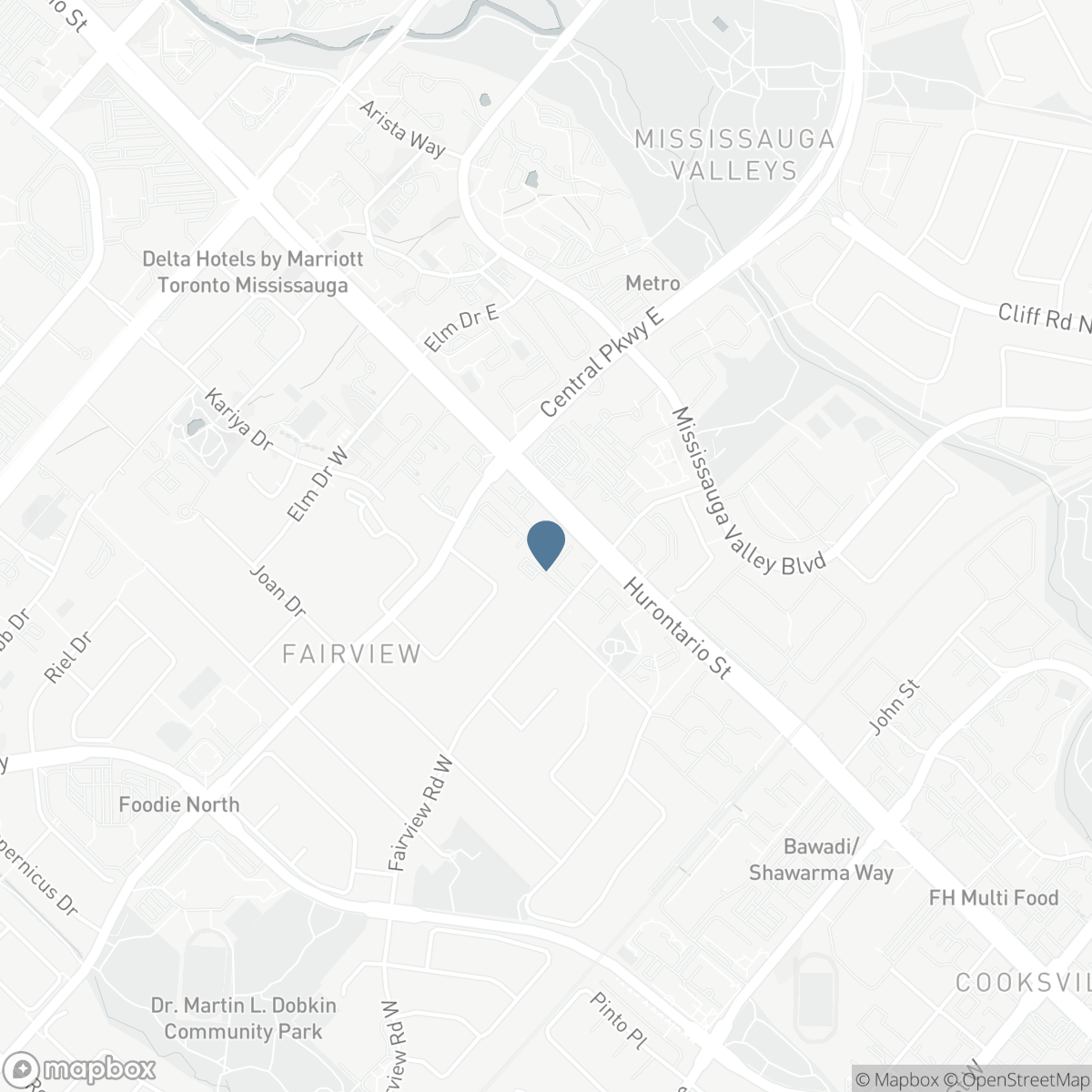 807 - 25 FAIRVIEW ROAD W, Mississauga, Ontario L5B 3Y8